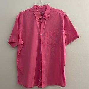Saddlebred Wrinkle Free Men’s XL pink button down